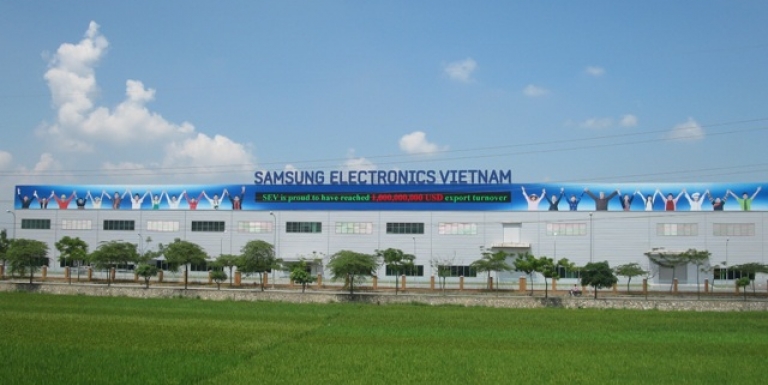 三星电子对越南工厂投资增至20亿美元