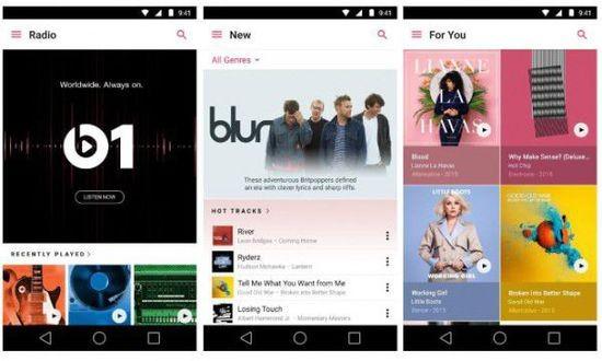 AppleMusic在Android上“试水”