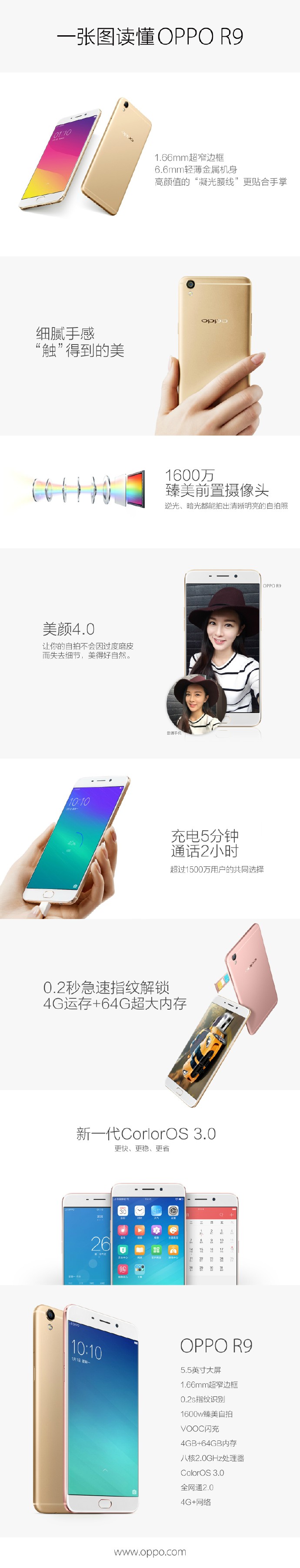 OPPO发布会回顾 一文看懂OPPO R9