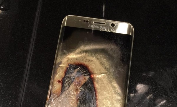 三星Galaxy S6 Sprint版手机竟然着火