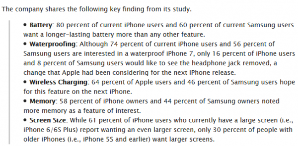 调查显示近半数三星Galaxy Note用户有意愿购入iPhone 7