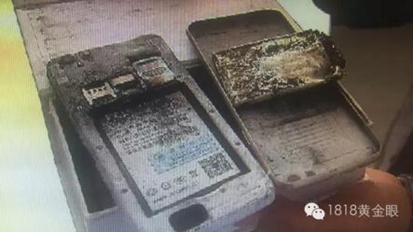 400元新买手机胸前爆炸起火 生产厂家是深圳公司