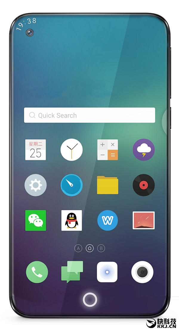 魅族全面屏手机渲染图：只剩下一块屏幕