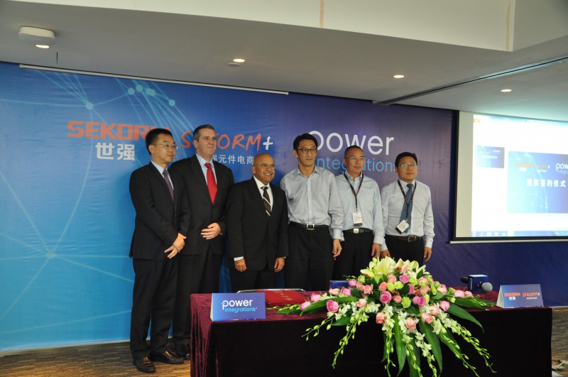 世强与美国著名电子元件供应商Power Integrations达成代理协议