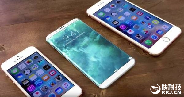 iPhone 8三款齐曝：双玻璃+无线充电