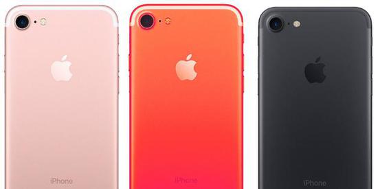 传苹果明年将推红色iPhone 7s和iPhone 7s Plus