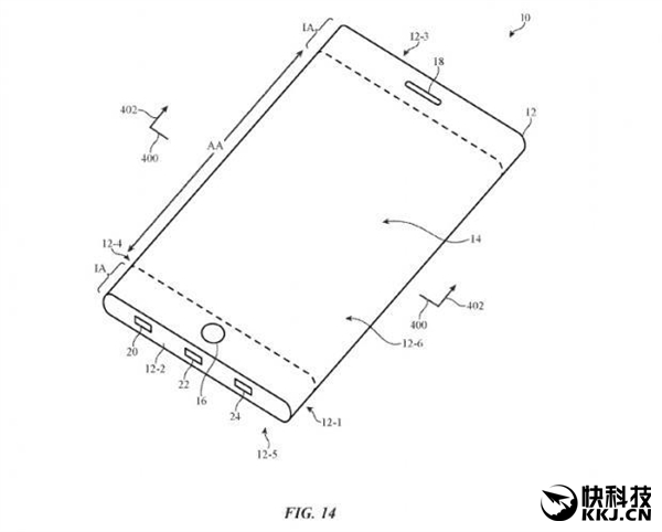 苹果专利泄密曲面屏iPhone是这样