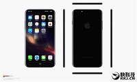 全面屏！去掉Home键后的iPhone 8是这个样子