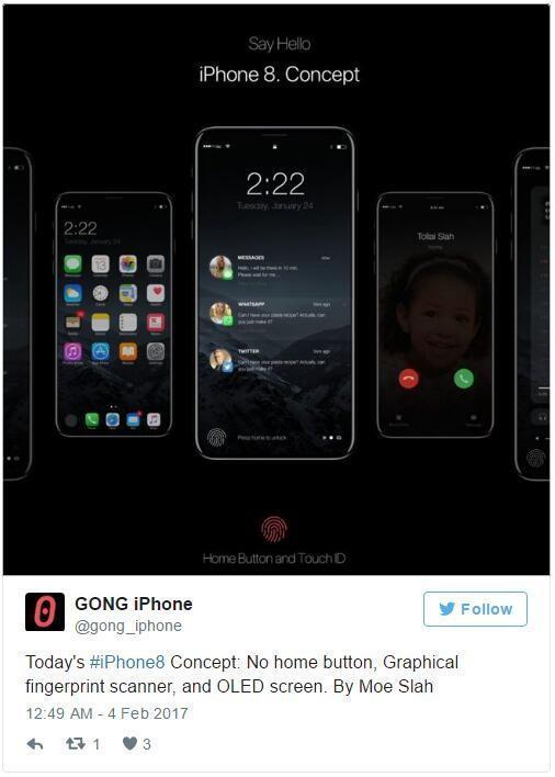 苹果iPhone 8这些创新能赢三星S8吗？