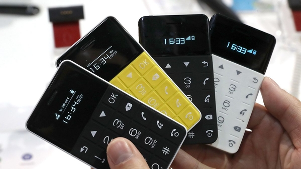 可塞进钱包 台湾厂商Talkase推新款T3卡片手机