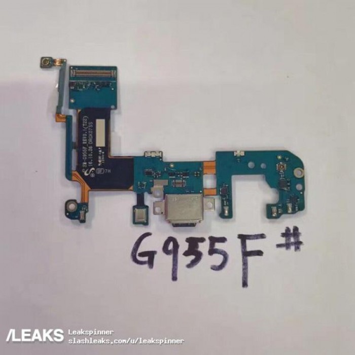 galaxy s8/s8+零件曝光：usb-c线缆+自拍摄像头+sim卡托