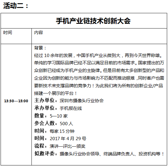 【活动】摄像头行业协会年会4月份召开