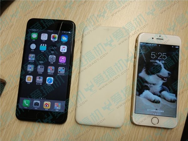 苹果iPhone 7c机模曝光:屏占比超高,指纹后置
