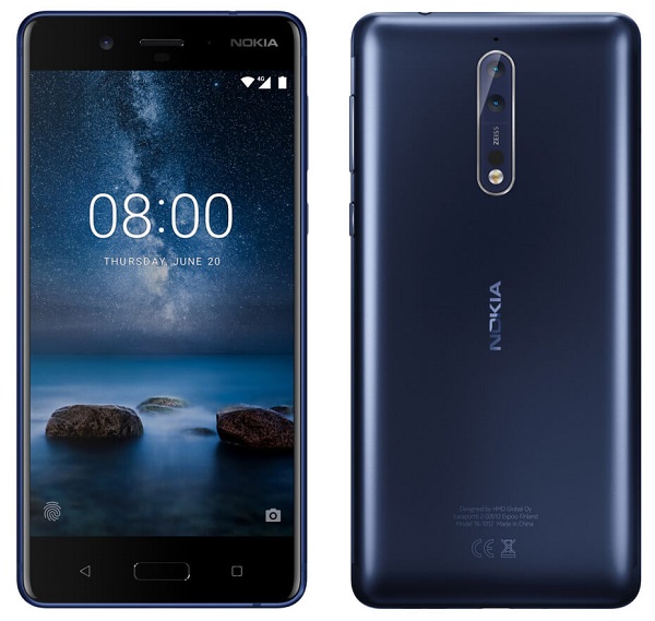 Nokia 8至少有三种配色：蔡司摄像头或为最大卖点