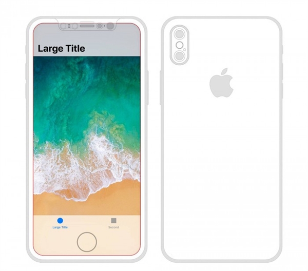 iPhone 8全面屏详细揭秘：6.6英寸Plus版是苹果隐藏惊喜