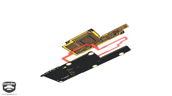 iPhone 8主板详解 空间利用巅峰之作
