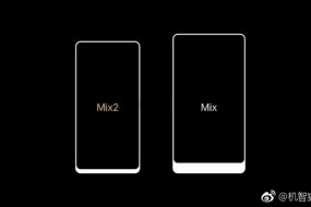 屏占比逆天！小米MIX2就这样 颜值秒iPhone 8