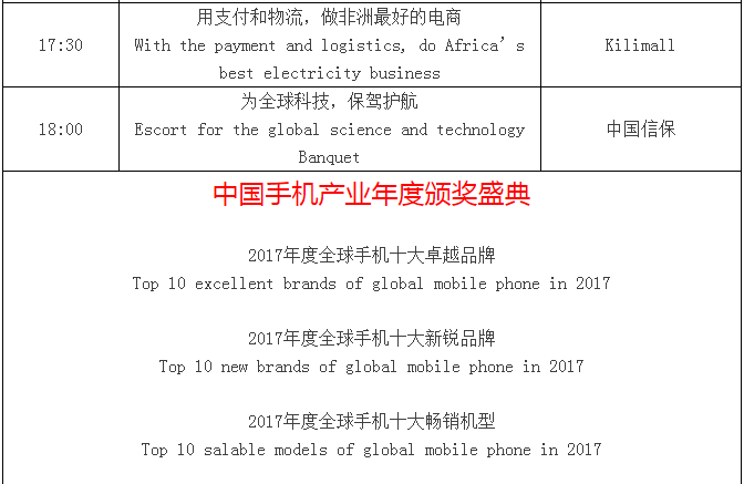 2017重庆·国际手机5G产业高峰论坛