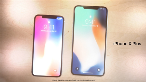 6.4英寸iPhone X高清概念图 看起来更完美