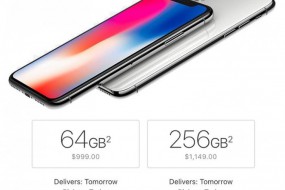 抢占圣诞市场：iPhone X多地开启次日送达