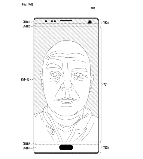 三星新专利可解决iPhone X的“刘海”问题：屏上直接开孔