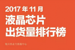 2017年11月液晶、触控芯片排行榜