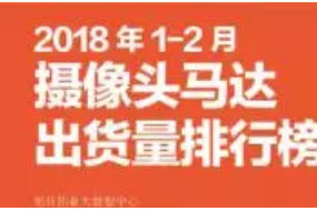 2018年1-2月摄像头马达市场动态及监测数据