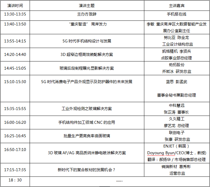 5G引发的手机机身革命发展论坛