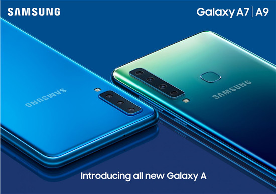 全球首款四摄像头手机三星Galaxy A9发布