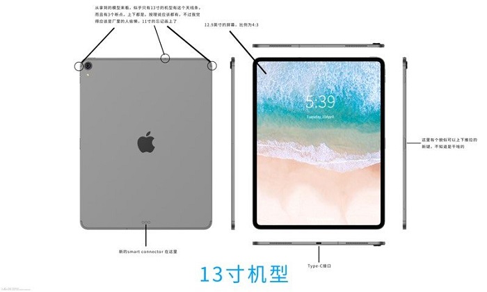 传新款iPad Pro厚仅5.9毫米 无耳机插孔