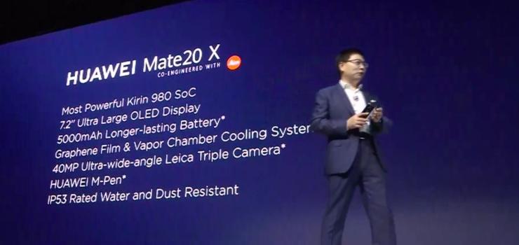 华为Mate 20系列发布 价格最高超过 15000