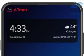 屏幕左上角开孔“藏”前摄？三星 Galaxy A8s 渲染图曝光