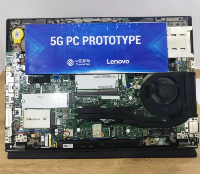 中移动发布5G笔记本“鸿鹄”计划：5G笔记本原型亮相