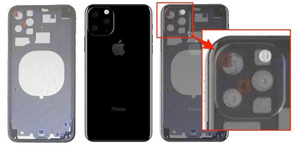 方形摄像头模组实锤 iPhone XI将加入超广角及TOF镜头