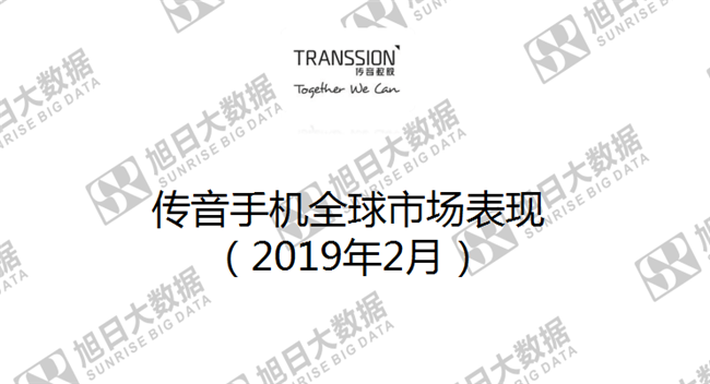 传音手机全球市场表现（2019年2月）