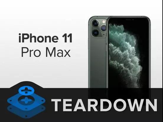 拆解iPhone11 Pro Max：核心供应商曝光