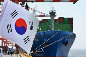 韩国出口连续11个月下滑 对华出口下降17%
