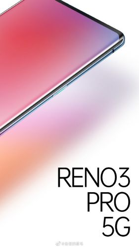 OPPO Reno 3 Pro再曝光：5G手机也有轻薄机身