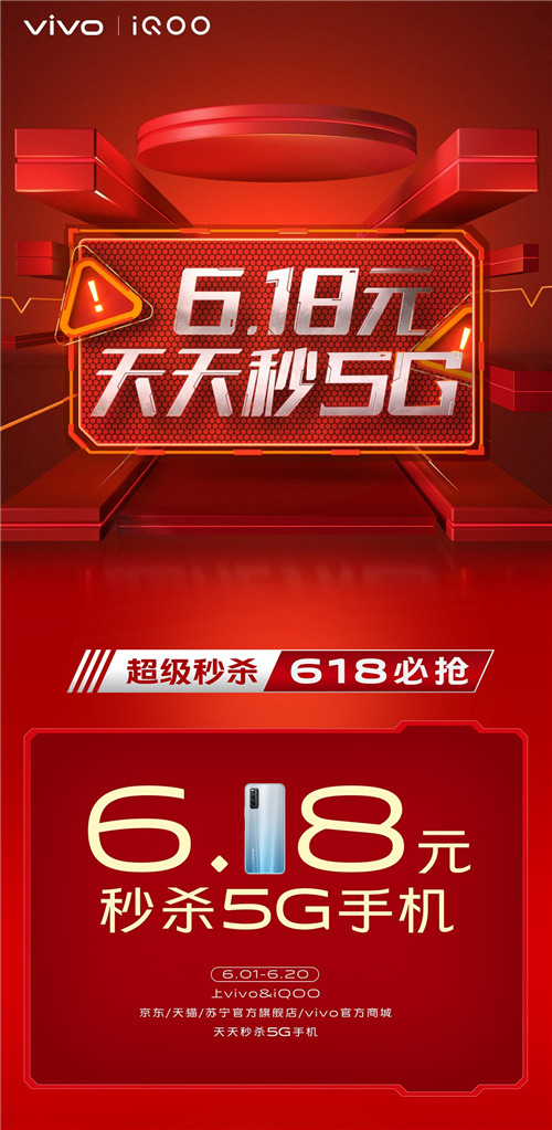 互联网看点：vivo 618必买攻略 超值福利超乎想象