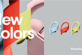 Powerbeats Pro推出四种新颜色：早春黄、云粉红、熔岩红和冰川蓝