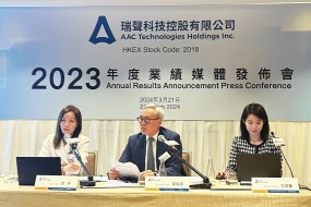 瑞声科技业绩拐点初现，2023下半年毛利率净利润同比“双增长”